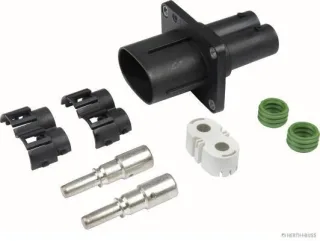 HERTH&BUSS Steckgehäusesatz, 2-polig, 50 mm², Rundstecker - 50390704