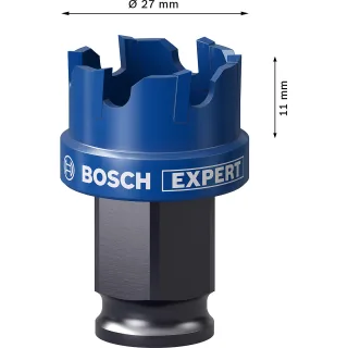 Bosch EXPERT Sheet Metal Lochsäge, 27 x 5 mm. Für Dreh- und Schlagbohrer - 2608900495