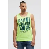 CAMP DAVID Tanktop mit Baumwolle