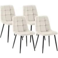 CLP Esszimmerstuhl Tilde (4er Set), mit Rückenlehne, bis 150 kg