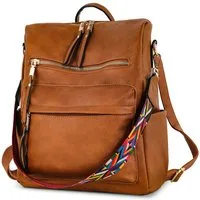 TAN.TOMI Cityrucksack Retro Rucksack Damen 3 in 1 Handtasche Mädchen Schultasche Wasserdicht, für Pendeln Reise Campus Sport Schulranzen Rucksäcke Dauerhaft