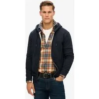 Superdry Kapuzensweatjacke ESSENTIAL LOGO ZIP HOODIE HB Baumwollmischung, slim fit