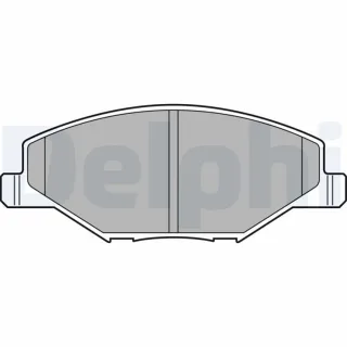 Delphi Bremsbel?ge vorne Skoda Fabia VW Polo