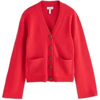 Next Strickjacke N. Premium Strickjacke aus 100 % Merinowolle (1-tlg)