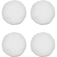 Haus und Deko Kopfkissen Kopfkissen 4er Pack Füllkissen Polyester Kissen Sofakissen Innenkissen, Bezug: Lutrasil Vlies, Rückenschläfer,Seitenschläfer,Bauchschläfer, 4er Set