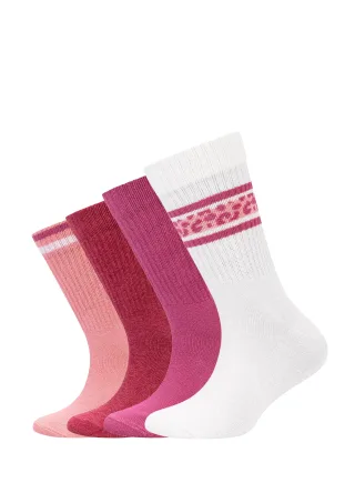 s.Oliver - Langschaft pink/rot/weiß - Gr. - 28.5