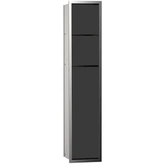 Emco Asis 150 Unterputz-WC-Modul 975027950 809 mm, Anschlag rechts/links, chrom/schwarz