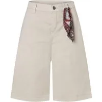 MAC Bermudas CHINO Bermuda weites Bein, mit Deko-Tuch