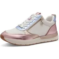 Tamaris Keilsneaker, Freizeitschuh, Halbschuh, in schmaler Form, vegane Verarbeitung
