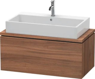 Duravit L-Cube Konsolenwaschtischunterbau wandhängend Nussbaum Matt 920x477x400 mm - LC580307979 LC580307979