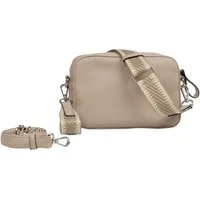 Gabor Handtasche Silena, Damen Umhängetasche, Schultertasche mit stylischem Gurtband