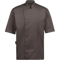 GREIFF Kochjacke Greiff GASTRO MODA Cuisine Herren Kochjacke Kurzarm Regular Taupe M