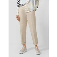 s.Oliver 7/8-Hose Hose Chino aus Baumsatin mit Turn-up
