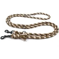 Tierluxe Hundeleine Foxy, Paracord, Handgemacht