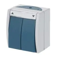 Jalousieschalter 2601/4 W-53 grau, Retail