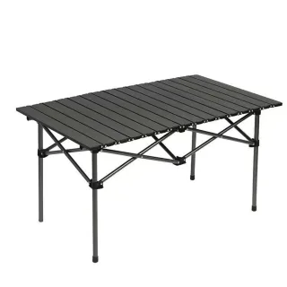 Xmund Outdoor Folding Tables Aluminum Alloy Portable Leisure Egg Roll Table Lightweight Camping Picnic Vehicle Car Mobil