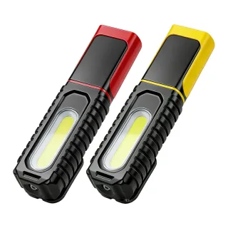 Bikight D93 180° Rotating LED Work Light 1200mAH Type-C Rechargeable Magnetic Base Hook Clip IPX4 Car Repair Inspection