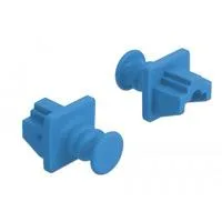 Staubschutz für RJ45 Buchse, Schutzkappe blau