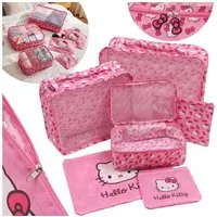 Sarcia.eu Kofferorganizer Hello Kitty Reise-Organizer-Set für Koffer, 6-teilig