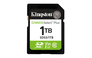 Kingston Canvas Select Plus | sds3/1tb | Flash-Speicherkarte