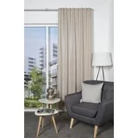 HOME WOHNIDEEN Gardine OXFORD (2 St), Multifunktionsband, blickdicht, Voile, blickdicht