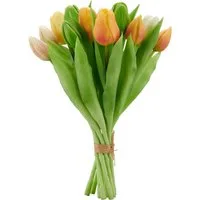 Kunsttulpe Tulpenbund, Creativ green, Höhe 30 cm, aus 12 Einzelstielen