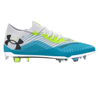 Under Armour - "Shadow Elite 2.0" Fußballschuhe mit festem Boden für Damen (Weiß/Capri-Länge)