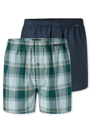 SCHIESSER - 2Pack Boxershorts sortiert 6 - Gr. - 5
