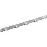 Hettich Garderobenleiste Hettich Garderobenleiste 5 Haken 34,0 x 2,0 x 3,0
