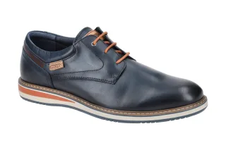 Pikolinos M1T-4050C1 blue AVILA Herren Schn?r Halbschuhe Echtleder bequem