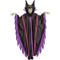 Widmann S.r.l. Hexen-Kostüm Halloween Kostüm 'Malefizia' für Damen, Geister H