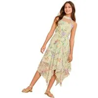 LIPSY Partykleid Lipsy festliches Kleid mit Zipfelsaum und Spitze (1-tlg)