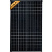 enjoy solar Solarmodul Monokristallines Solarpanel 182mm 10BB, 36V/20W–210W, schwarzer Rahmen, 182mm Monokristalline PERC-Zellen, 182mm Monokristalline PERC-Zellen
