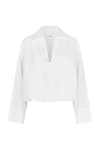 samsøe & samsøe - Bluse - SADAPHNE weiß - Gr. - S