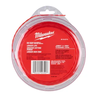 Milwaukee - Schneidfaden 45m Länge - Faden 2,0 mm - 49162712