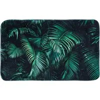 Sanilo Badematte Palmdream, rutschhemmend beschichtet, waschbar, schnelltrocknend, Polyester, rechteckig, sehr weich, hochwertig & modern, 50 x 80 cm oder 70 x 110 cm