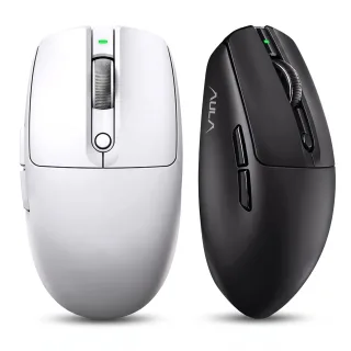 AULA V1 Tri-mode Gaming Mouse PAW3311 Sensor 12000 DPI Dual 1KHz Polling Rate 55g Lightweight Ergonomic Esports Gamer Mi