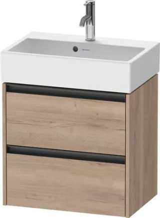 Duravit Ketho2 Waschtischunterschrank wandhängend compact 584x390x549 Ei K25273055550000