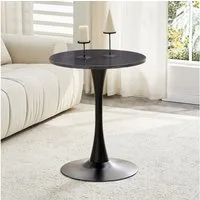 i@home Esstisch Runder Esstisch (1 Tisch), Runder 60cm Beistelltisch aus MDF, perfekt für europäische Wohnräume