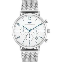 Rhodenwald & Söhne Chronograph Arakon silber Arakon, mit Edelstahl-Armband