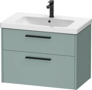 Duravit D-Code Waschtischunterschrank wandhängend Schubk. 2, DC46720BDHG0000