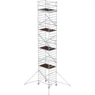 Munk Rollgerüst 1,35 x 1,80 m mit Ausleger & Doppel-Plattform - 167036