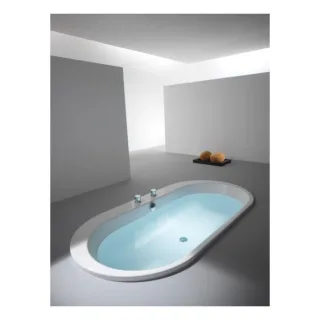 Hoesch Foster Oval Badewanne 6476.010 190x98cm, weiss
