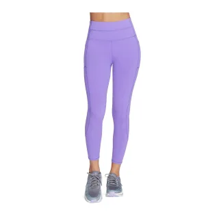 Skechers Performance GOWALK High-Waisted 7/8 Nylon Damen Sportleggings in Pink
