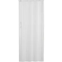 Standom Falttür Schiebetür für Türbreite bis 84 cm weiß Farben H. 202 cm Neu st3 (1 Karton, 1-St., 1-Set), teils vormontiert