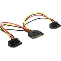 Y-Kabel Power SATA 15 Pin > 2 x SATA HDD 15cm