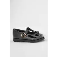 Next Mädchenschuhe mit T-Steg, weite Passform T-Strap-Sandale (1-tlg)