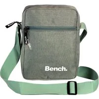 Bench. Schultertasche Bench stylische Cross Body Polyester mint (Schultertasche), Unisex Polyester Schultertasche, Umhängetasche, grün, mint ca. 17cm