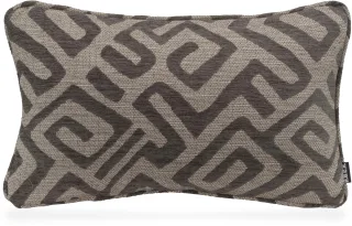 H.O.C.K. Dekokissen "Naira" mit geometrischem Muster, Kissenhülle mit Füllung, 1 Stück