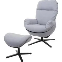 MCW Relaxsessel MCW-L12, Schaukel- und Wippfunktion, Um 360° drehbar